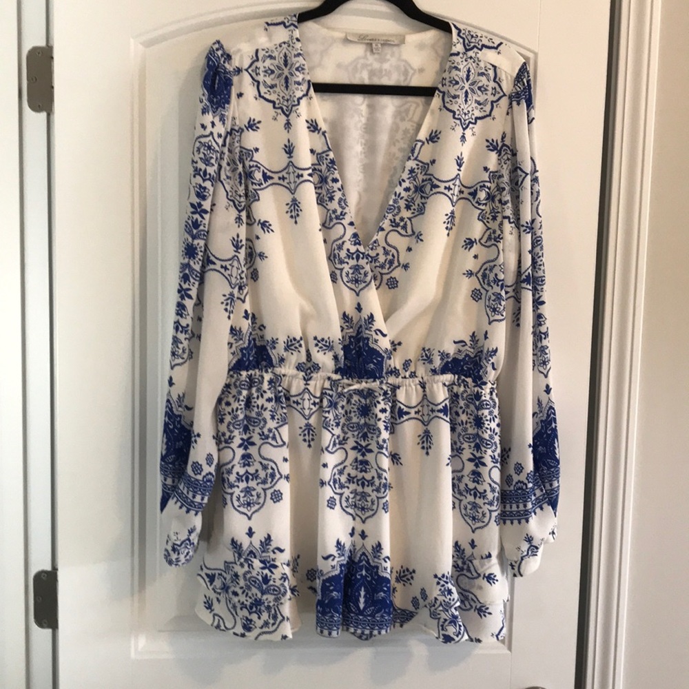 Lovers+Friends Lined Romper